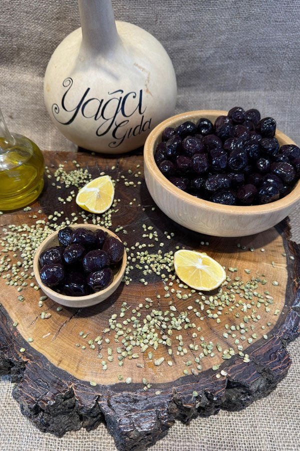 Siyah Zeytin Yağlı Sele XL (Dökme)(500GR)