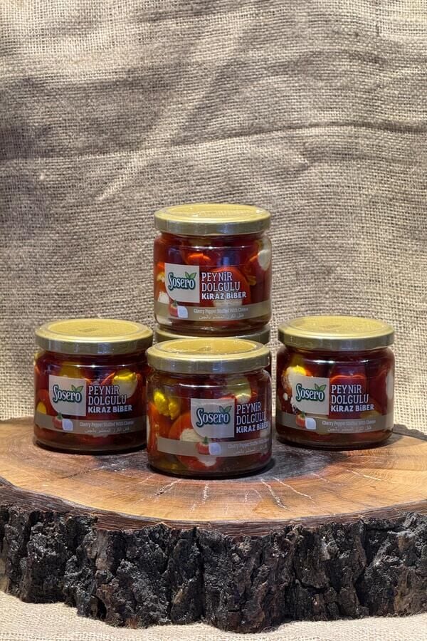 Peynir Dolgulu Kiraz Biber (300GR)